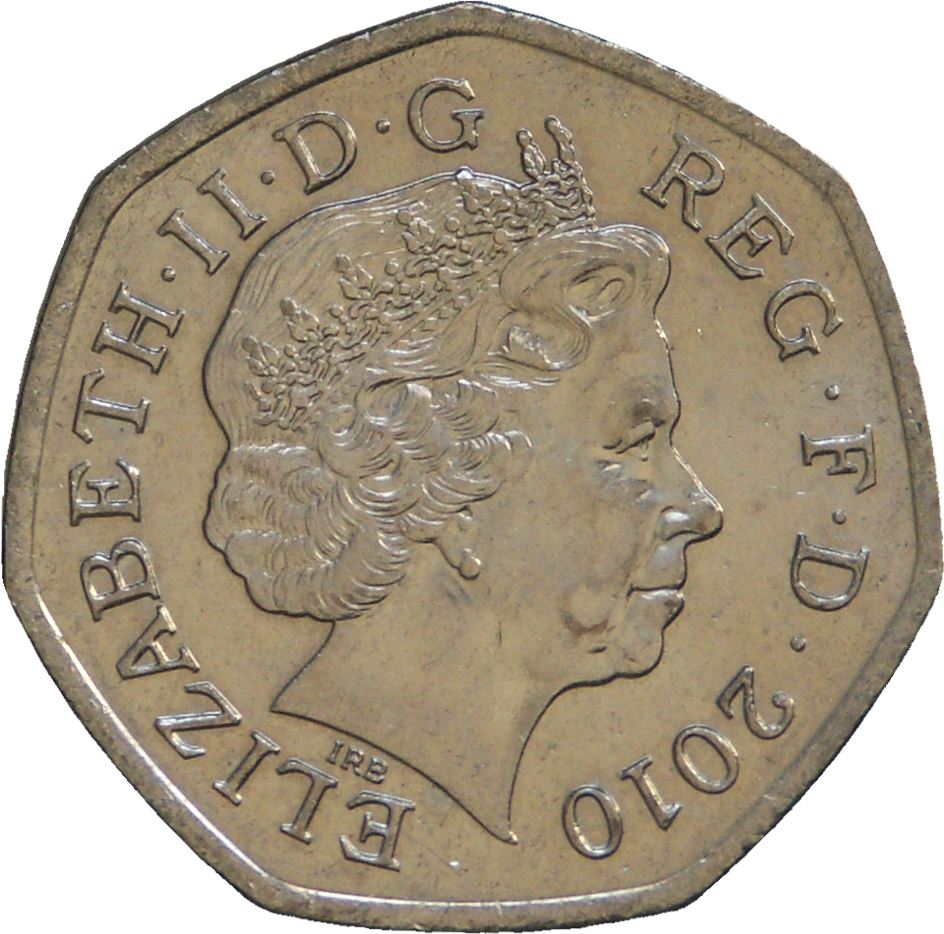 United Kingdom | 50 Pence Coin | Girlguiding | KM:1165 | 2010