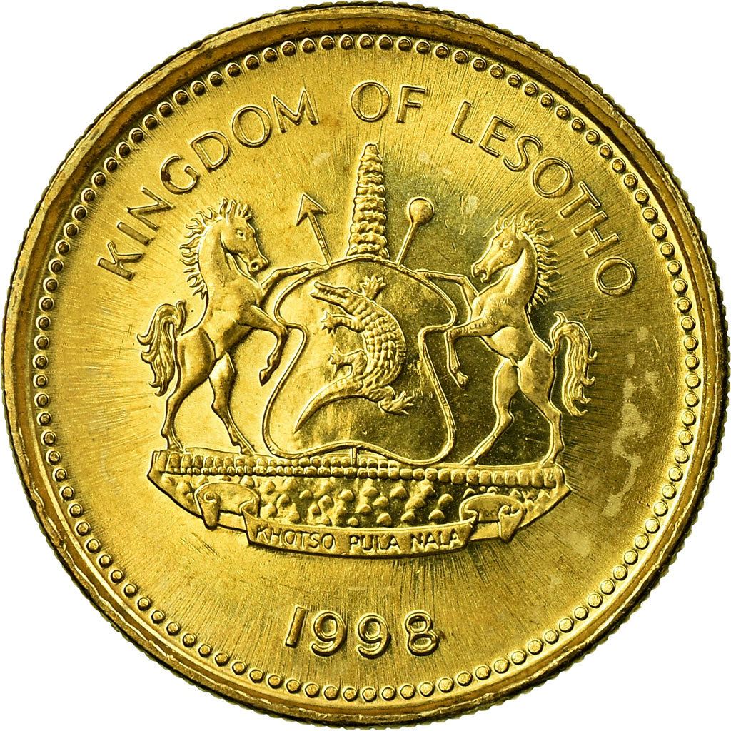 Lesotho | 50 Lisente Coin | Equestrian | Km:65 | 1998 - 2018