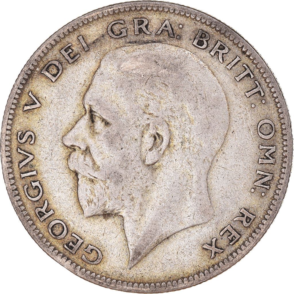United Kingdom | 1/2 Crown Coin | George V | KM:835 | 1927 - 1936