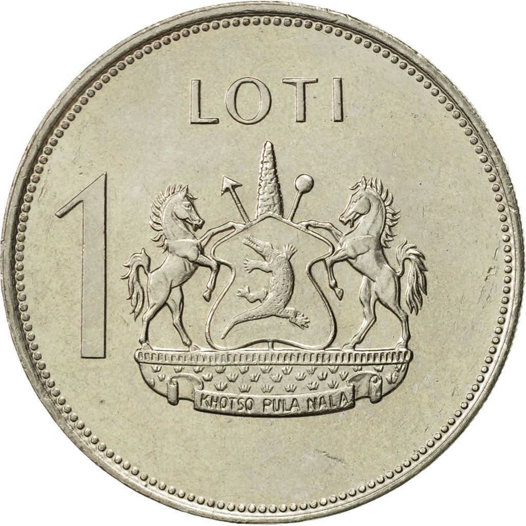 Lesotho | 1 Loti Coin | Moshoeshoe II | Km:22 | 1979 - 1989