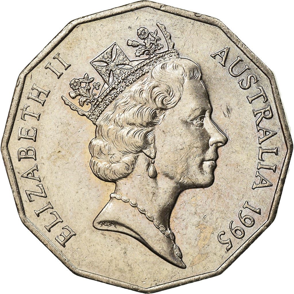 Australia | 50 Cents Coin | Sir Edward Dunlop | Km:294 | 1995