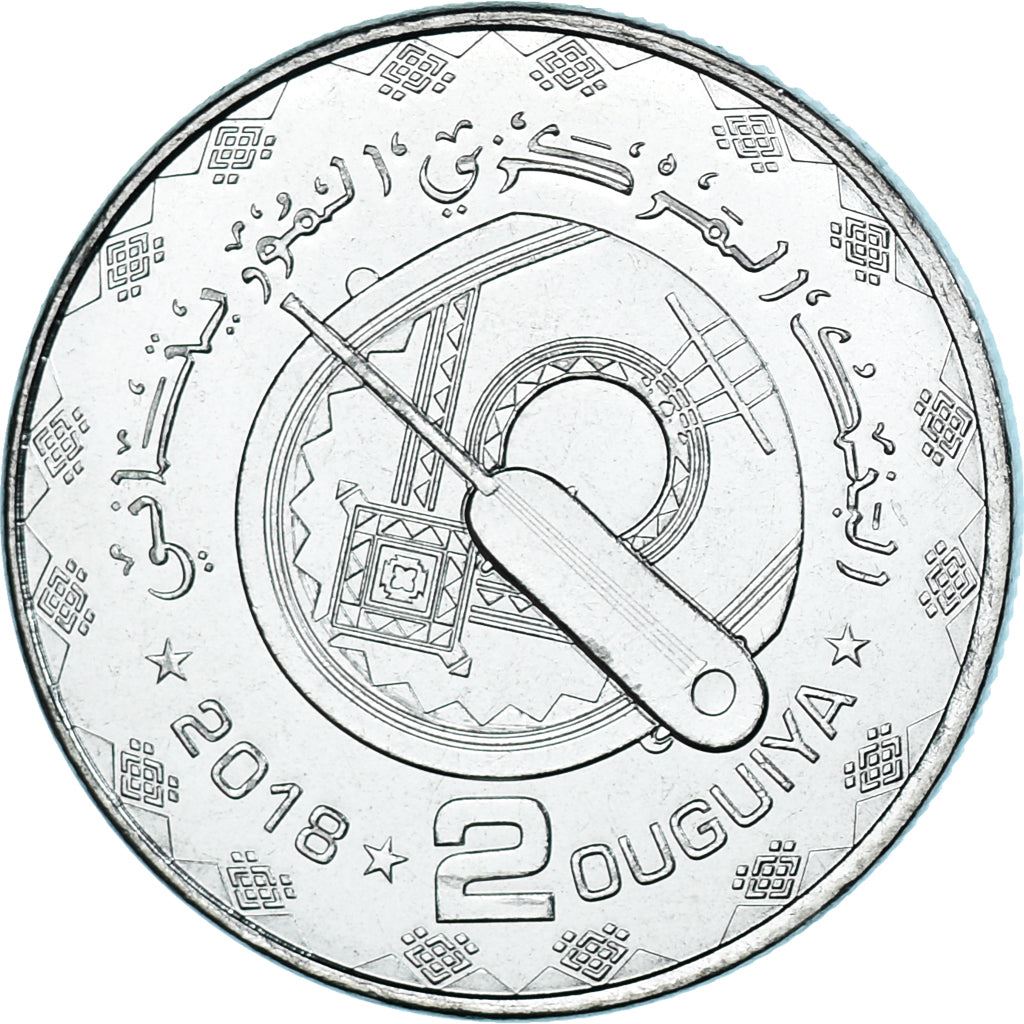 Mauritania | 2 Ouguiya Coin | National Instruments | Km:16 | 2018