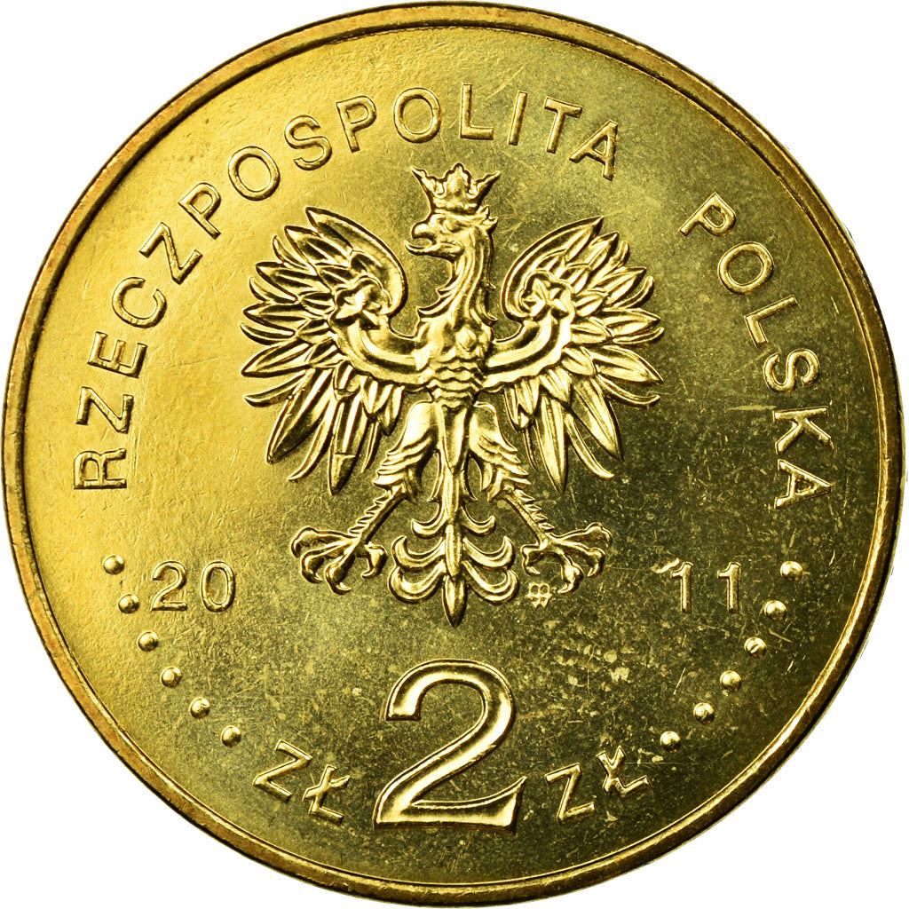Poland | 2 Zlotys Coin | John Paul II | Y:772 | 2011