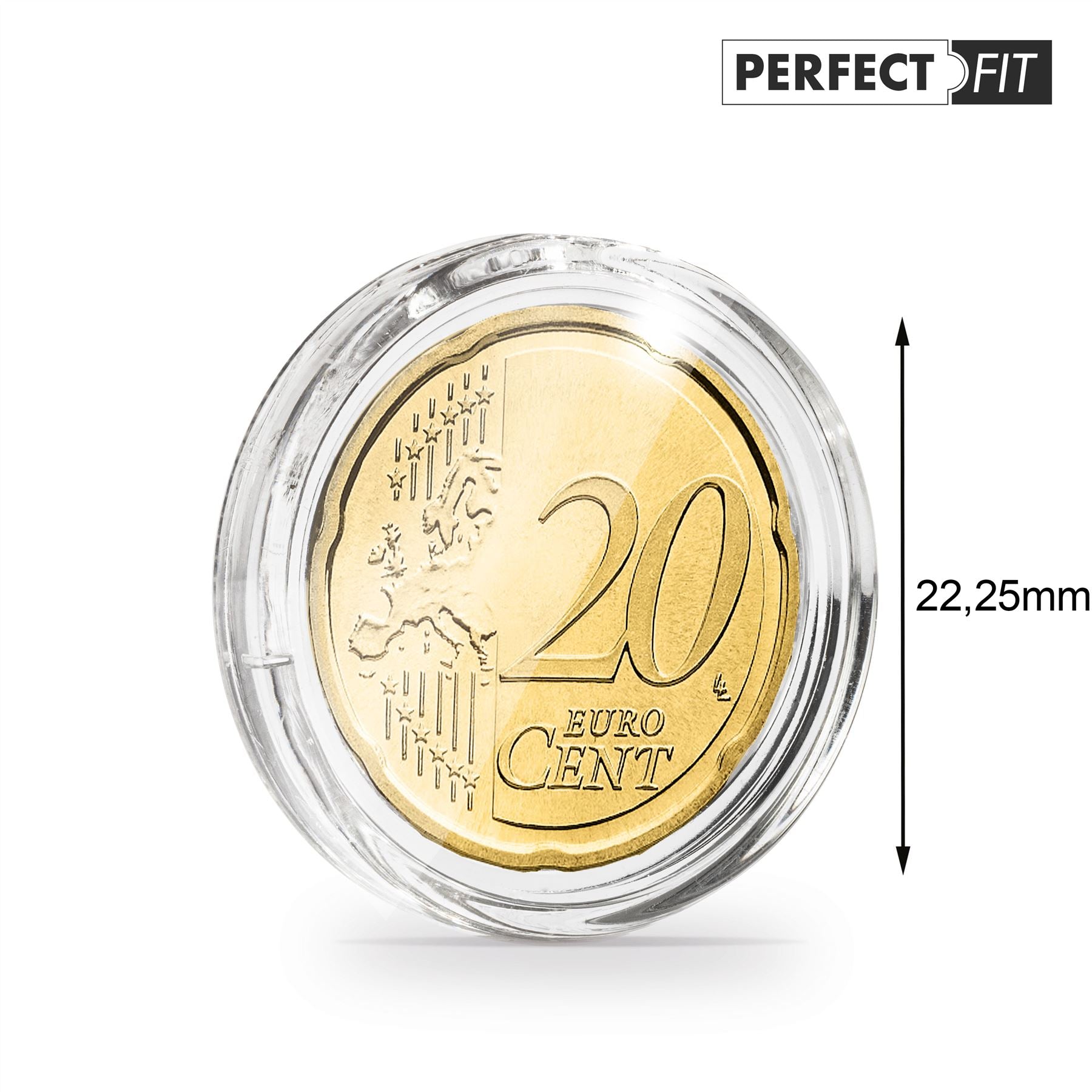ULTRA "Perfect Fit" Rimless Coin Capsules | Perfect Fit for Specific Coins | Packs of 10
