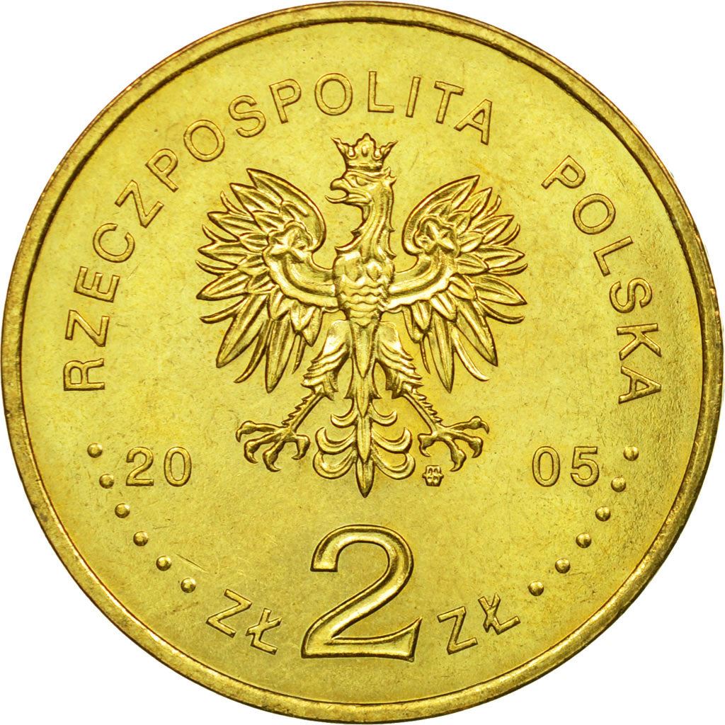 Poland | 2 Zlotys Coin | Solidarność | Y:565 | 2005