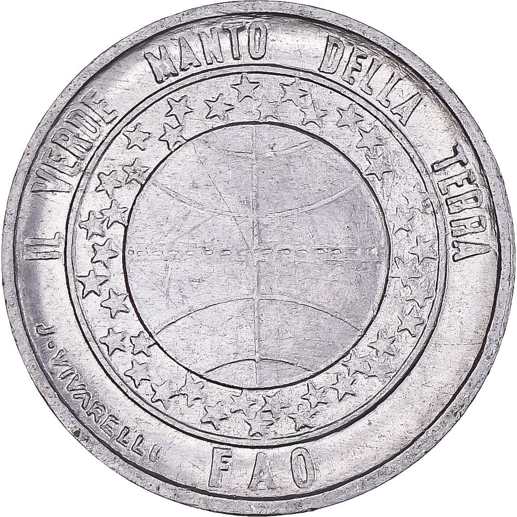 San Marino | 1 Lira Coin | FAO | Km:63 | 1977