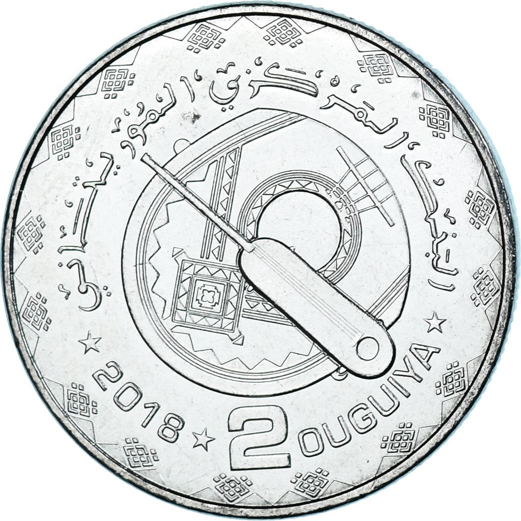 Mauritania | 2 Ouguiya Coin | National Instruments | Km:16 | 2018