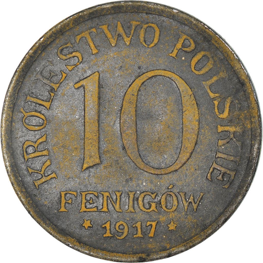 Poland | 10 Fenigow | Eagle | KM6 | 1917 - 1918