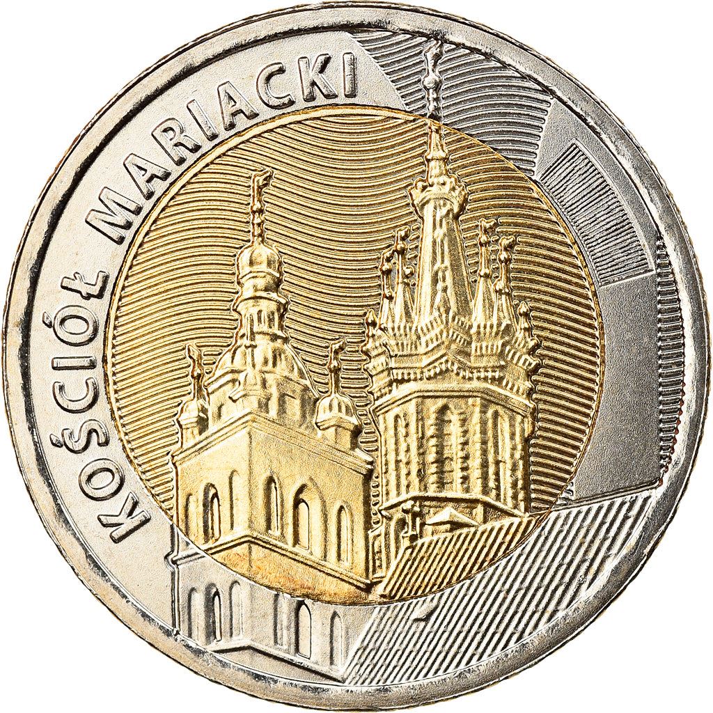 ポーランド | 5ズウォティ硬貨 | 聖マリア教会 | 年:1064 | 2020年