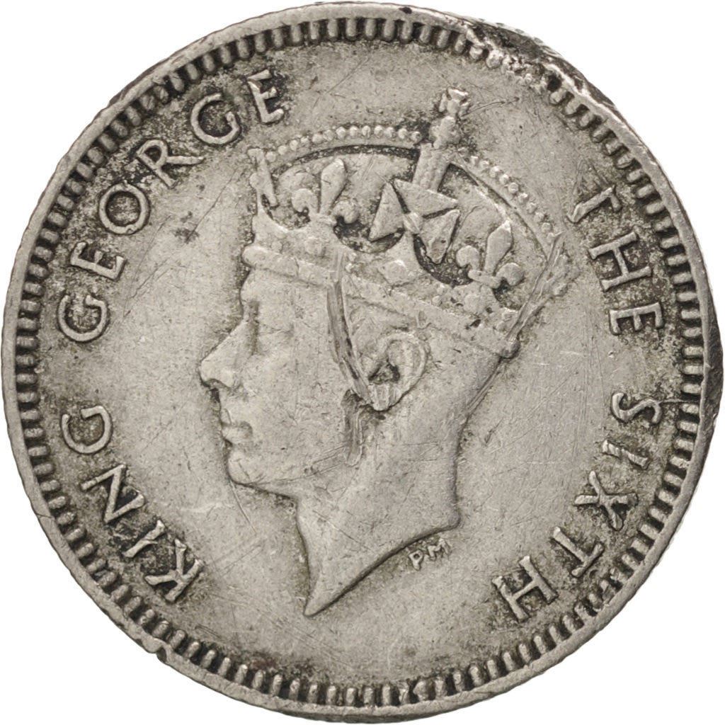 Malaya | 5 Cents Coin | George VI | Km:7 | 1948 - 1950