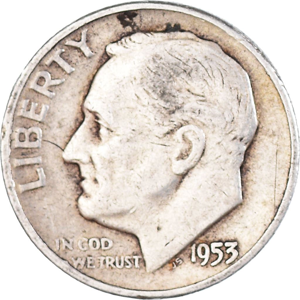 USA | 1 Dime Mønt | Franklin D. Roosevelt | KM:195 | 1946 - 1964