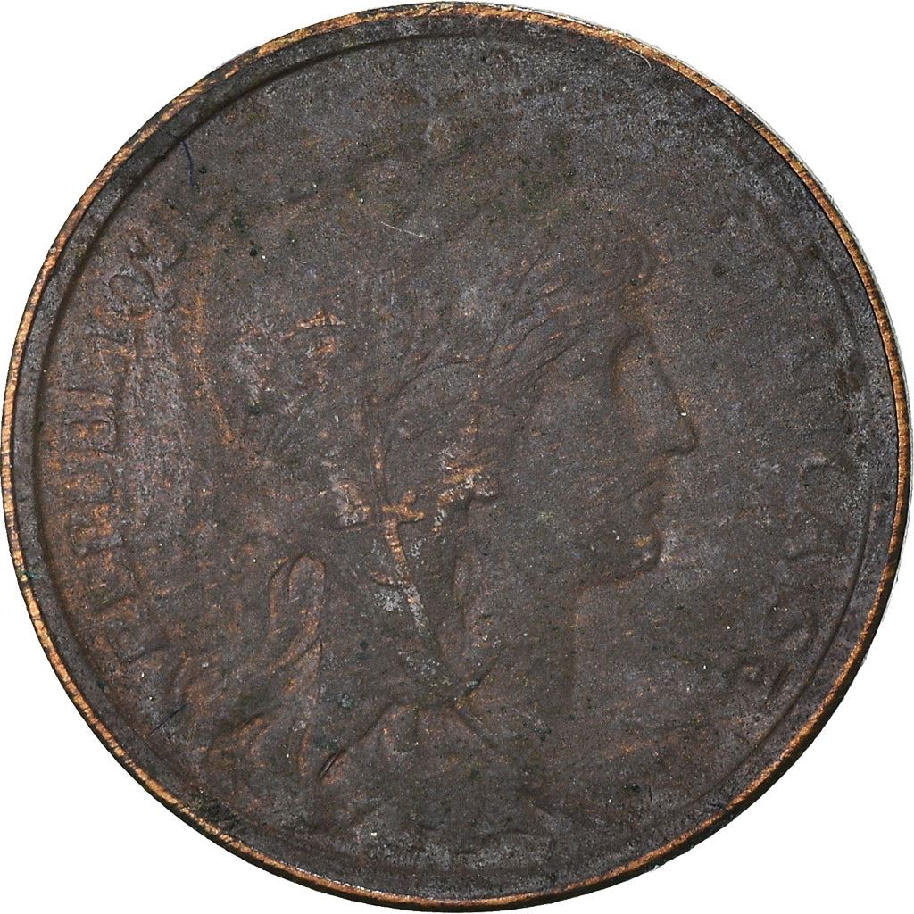 French 1 Centime Coin | Third Republic | KM840 | France | 1898 - 1920