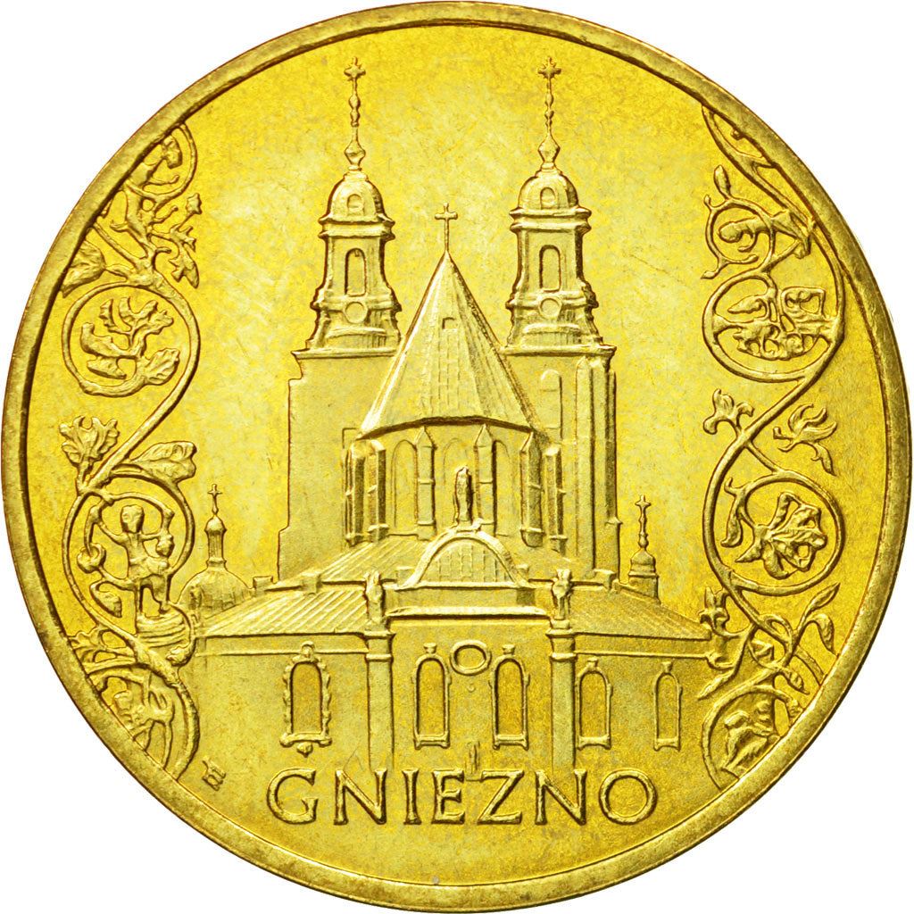 Poland | 2 Zlotys Coin | Gniezno | Y:564 | 2005