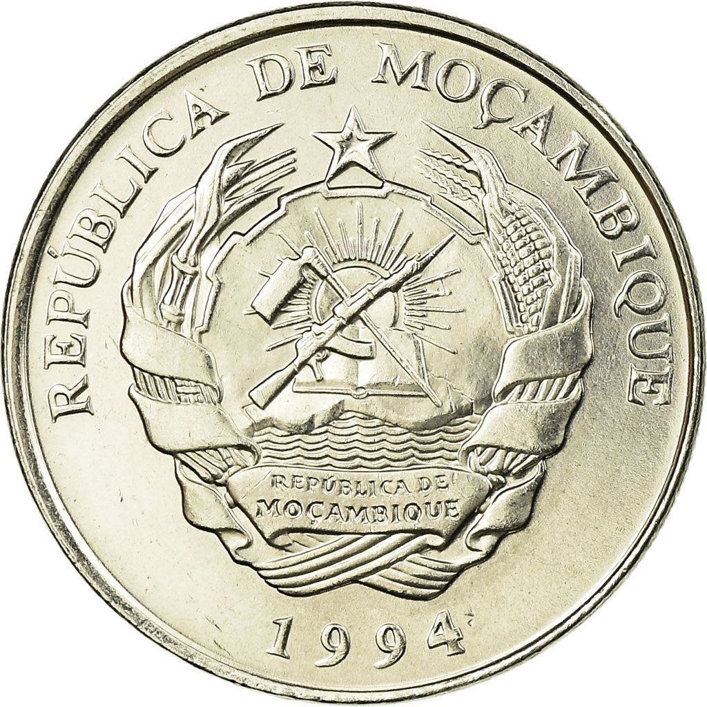 Mozambique 50 Meticais Coin | Leopard | KM119 | 1994