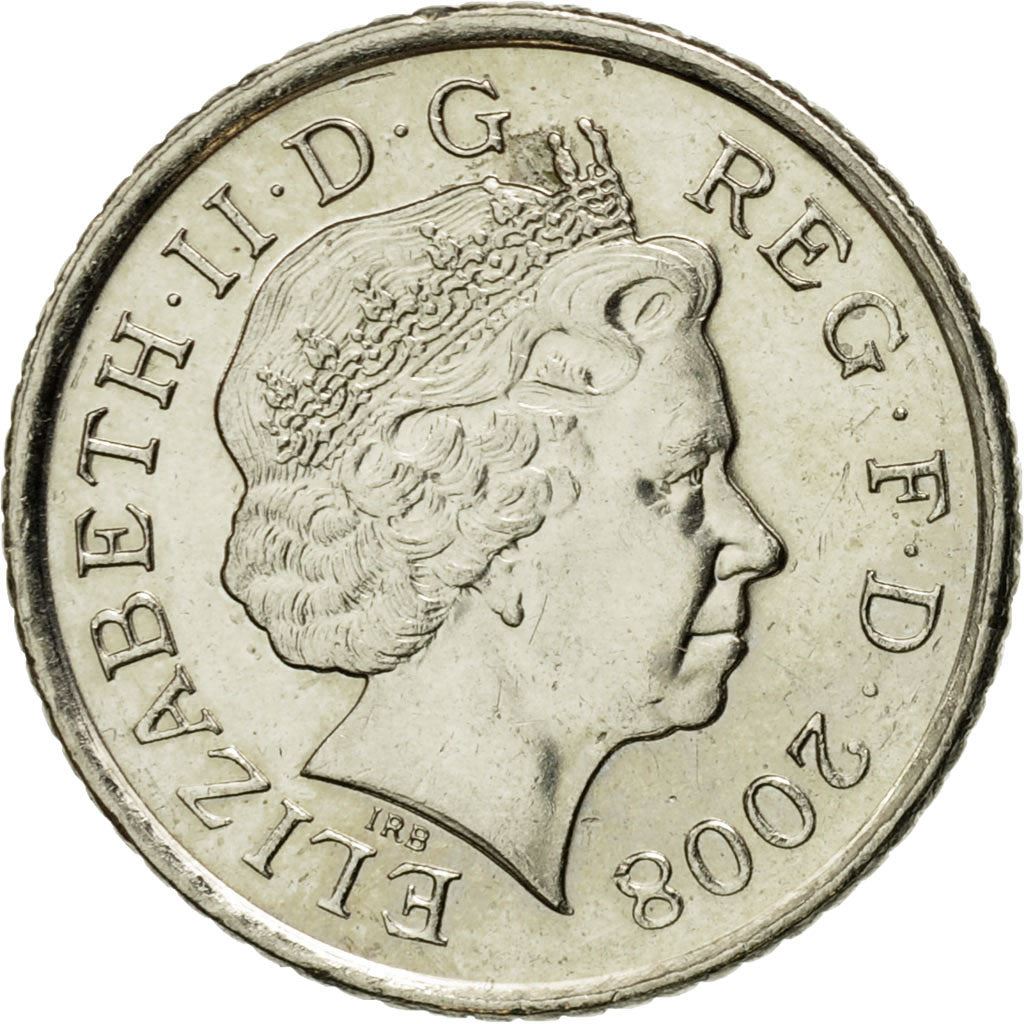 United Kingdom | 5 Pence Coin | Elizabeth II | Km:1109 | 2008 - 2010
