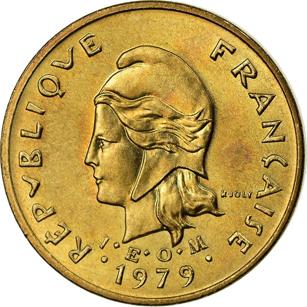 New Hebrides | 1 Franc Coin | Marianne | Frigate Bird | Km:4.2 | 1975 - 1982
