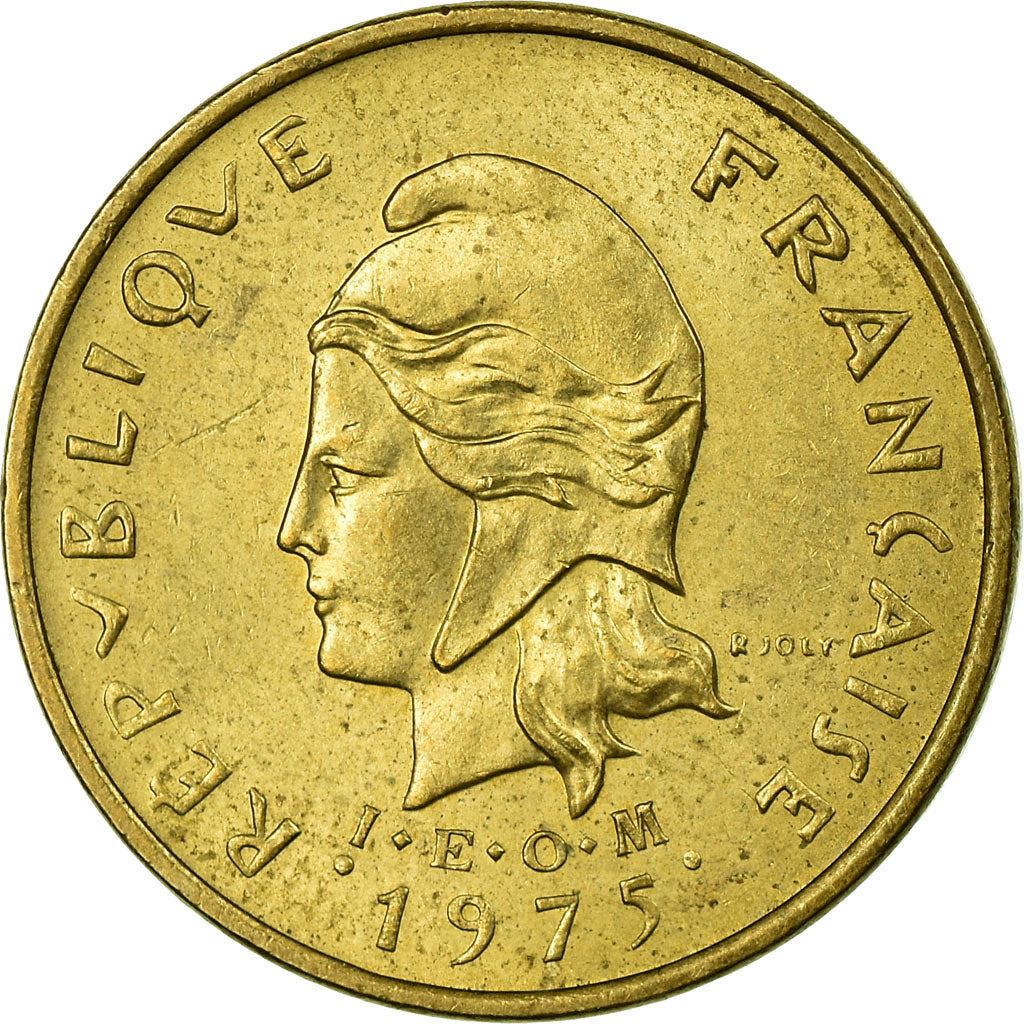 New Hebrides | 2 Francs Coin | Marianne | Frigate Bird | Km:5.2 | 1973 - 1979