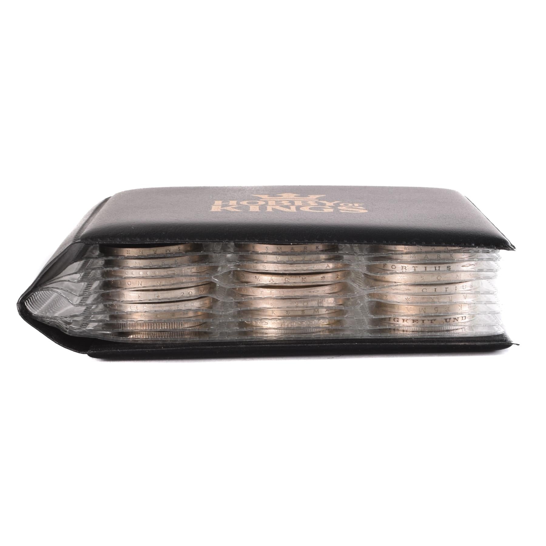 Coin Album 60 Pockets / Grids | 10 Pages | 3.1 x 3.1cm | Money Storage for Currency Collectors