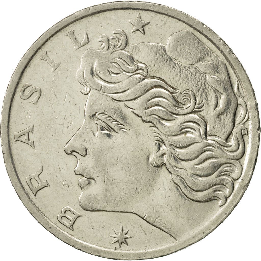 Brazil | 1 Cruzeiro Coin | Effigy | Km:581 | 1967 - 1970