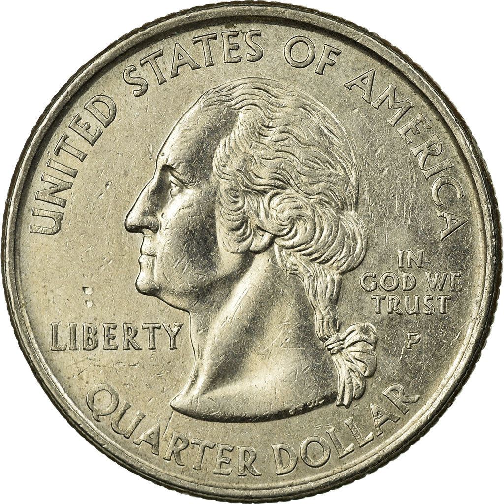 United States | 1/4 Dollar Coin | the stately mansion | Km:322 | 2001