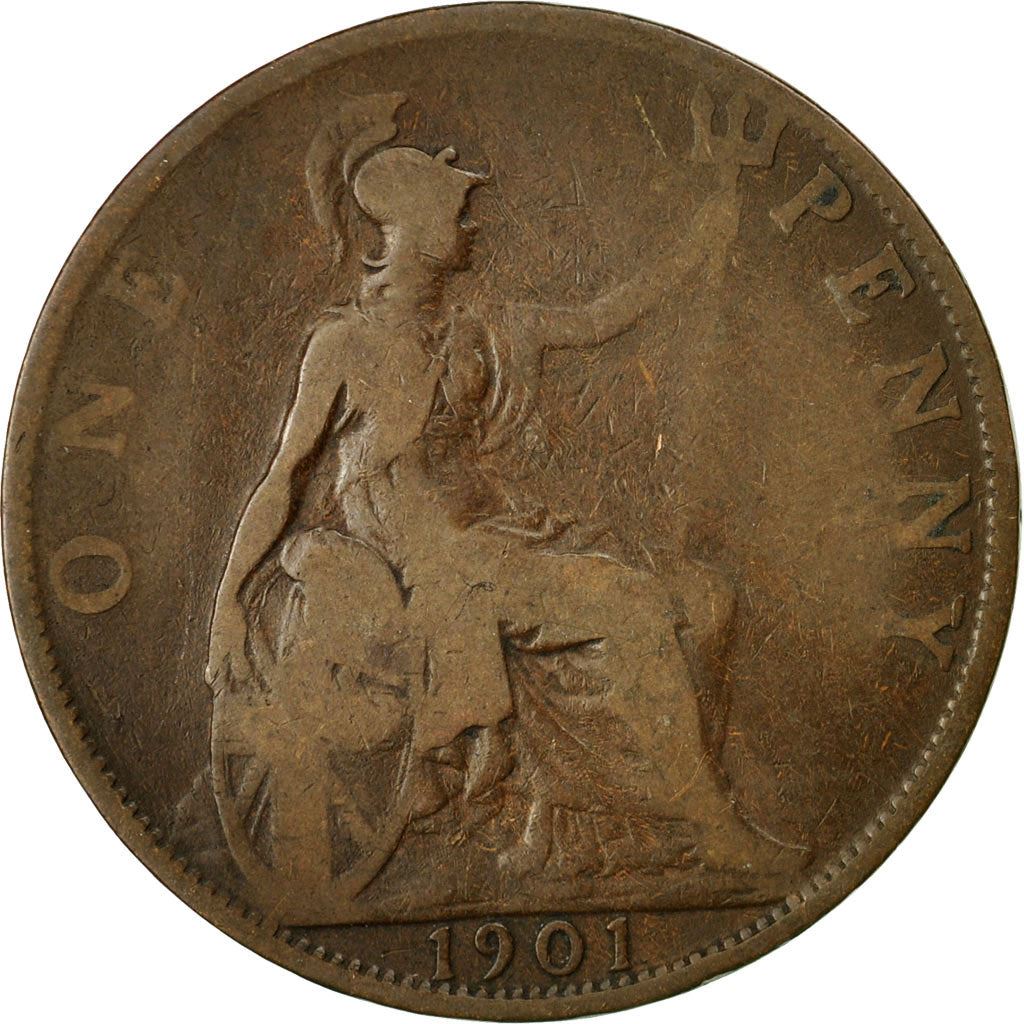 United Kingdom | 1 Penny Coin | Victoria | Km:790 | 1895 - 1901