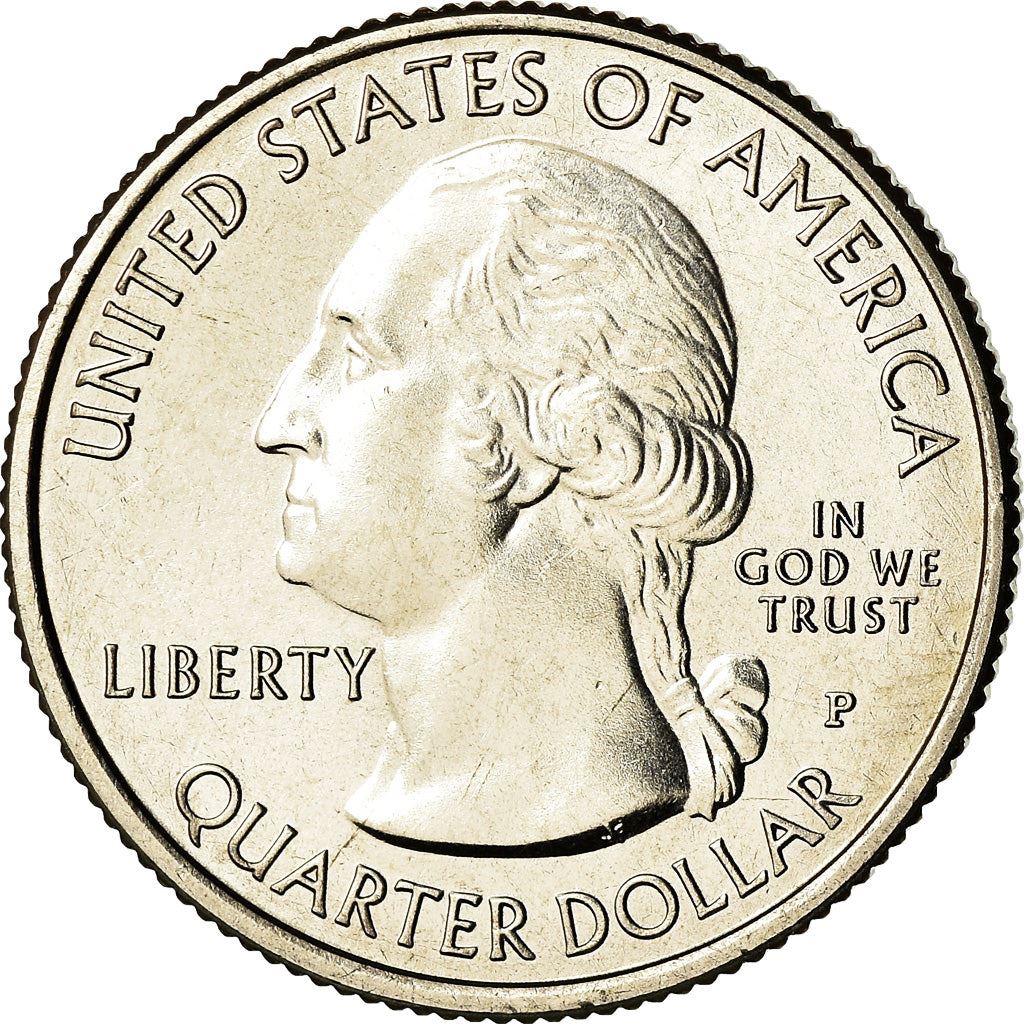 United States | 1/4 Dollar Coin | Cumberland Gap Park | Km:636 | 2016