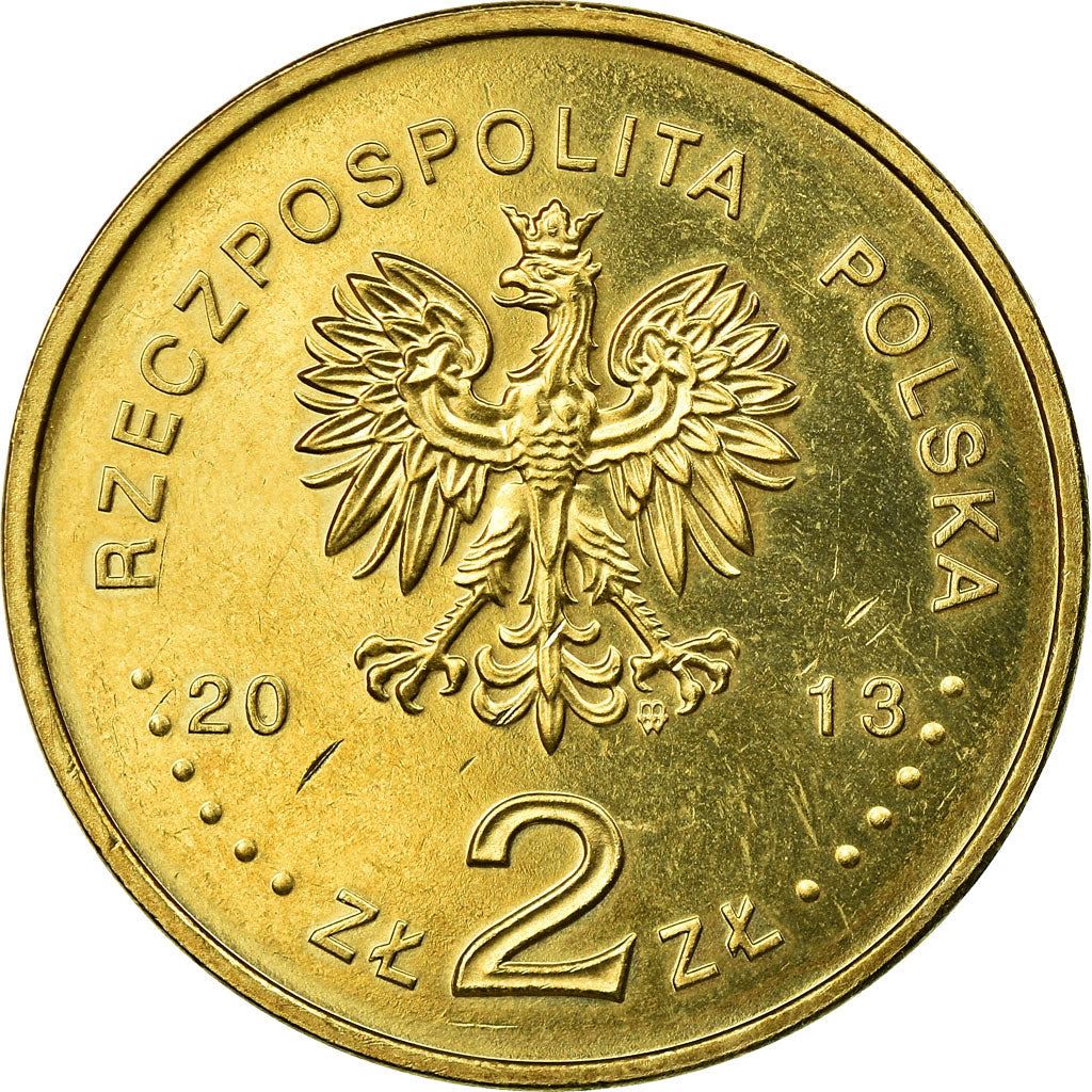 Poland | 2 Z?ote | Fregata rakietowa | Ship | Eagle | KM866 | 2013