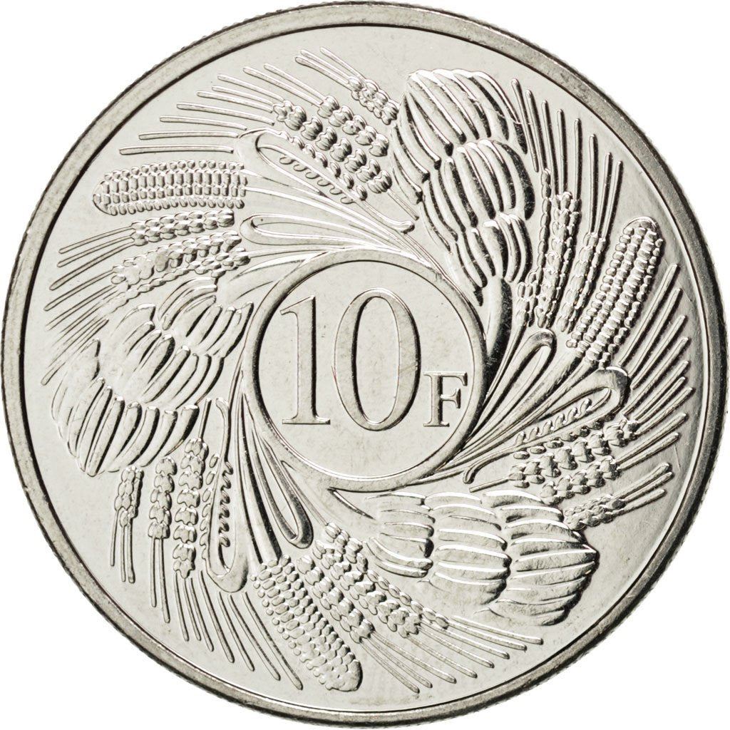 Burundi | 10 Francs Coin | Agricultural products | Km:21 | 2011