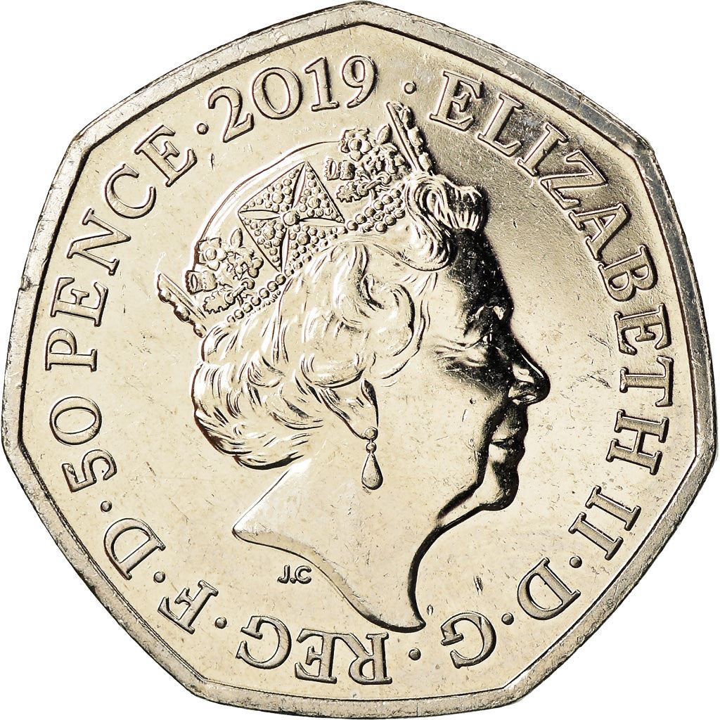 United Kingdom | 50 Pence Coin | Paddington | Km:1715 | 2019