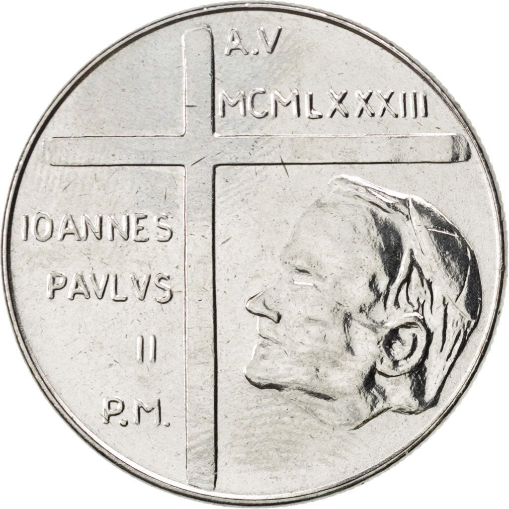 Vatican City | 100 Lire Coin | John Paul II | Km:173 | 1983