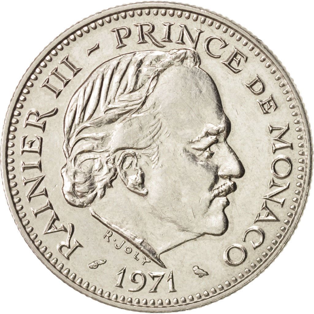 Monaco | 5 Francs Coin | Rainier III | Km:150 | 1970 - 1995