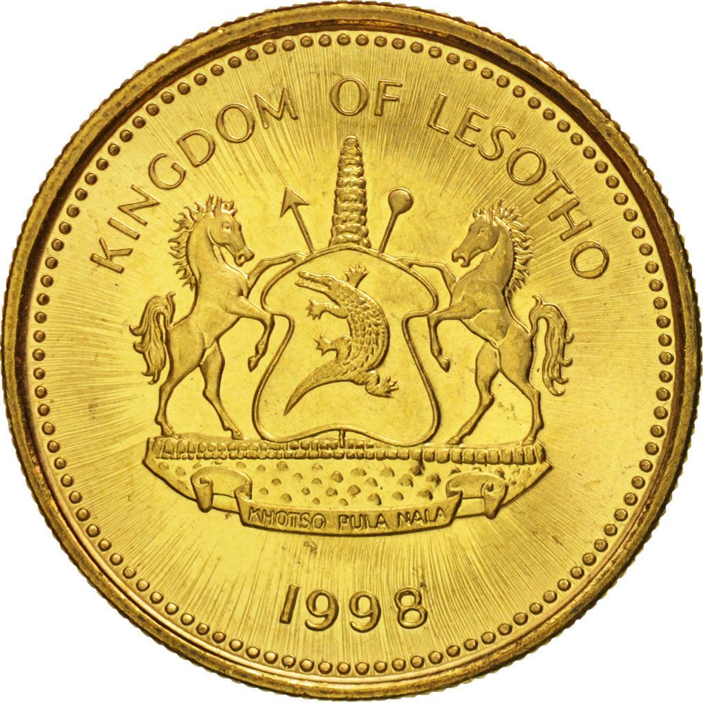 Lesotho | 50 Lisente Coin | Equestrian | Km:65 | 1998 - 2018