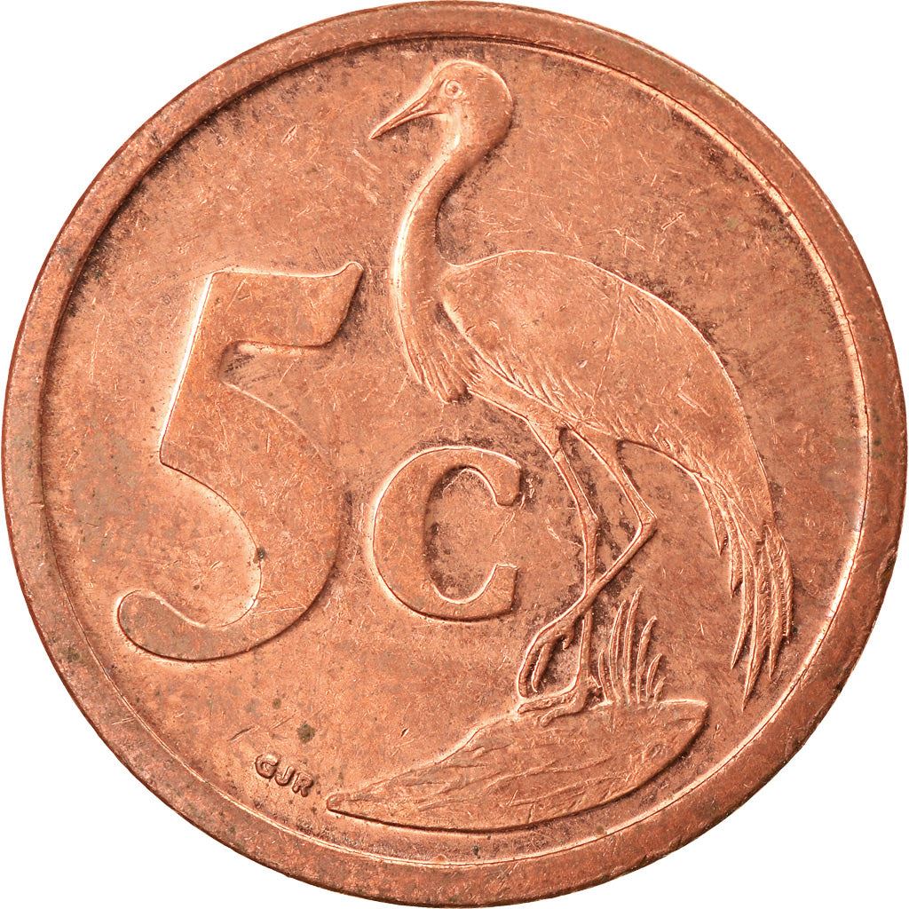 South Africa 5 Cents Zulu Legend - iNingizimu Afrika Coin KM464 2009