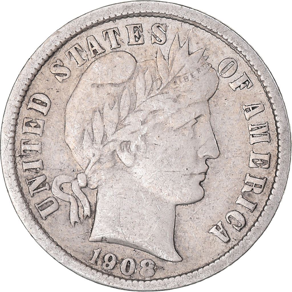 Stati Uniti | 1 moneta da dieci centesimi | Barber Dime | KM:113 | 1892 - 1916