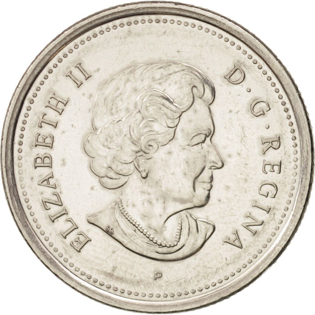 Canada | 25 cent mønt | Alberta | Nikkelbelagt stål | KM:530 | 2005