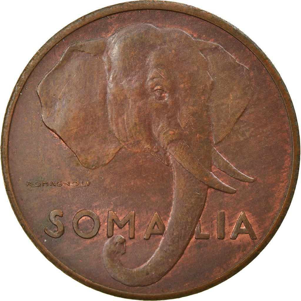 Somalia | 5 Centesimi Coin | Elephant | Km:2 | 1950