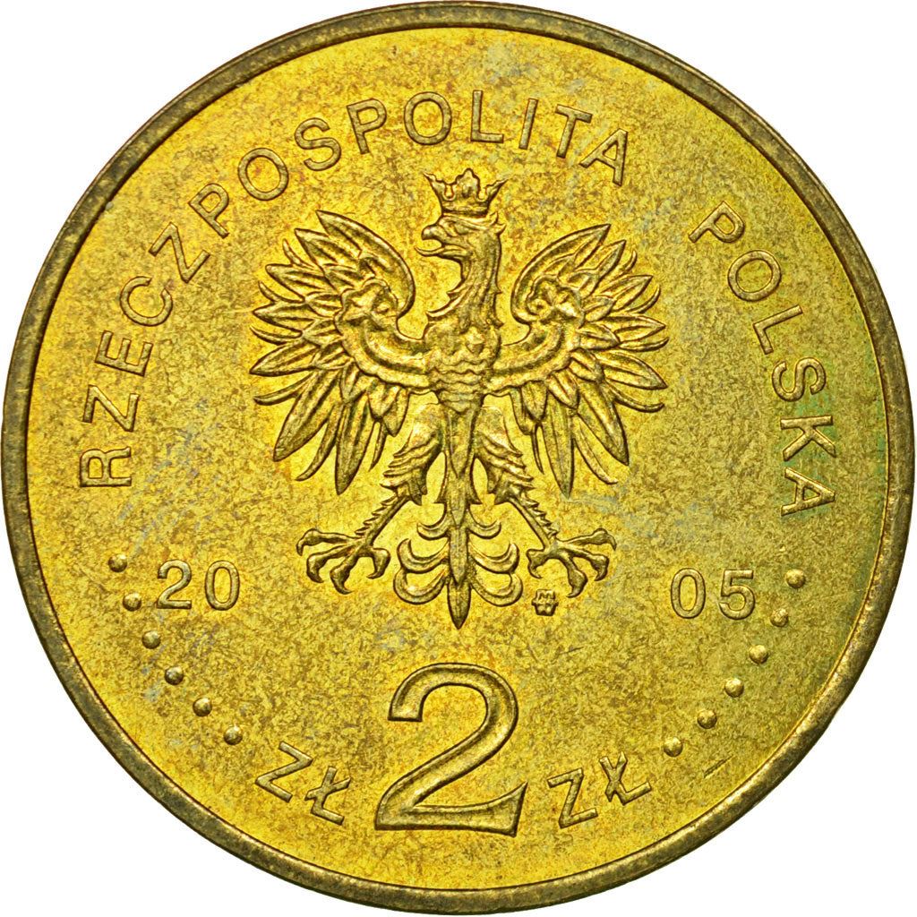 Poland | 2 Zlotys Coin | Solidarność | Y:565 | 2005