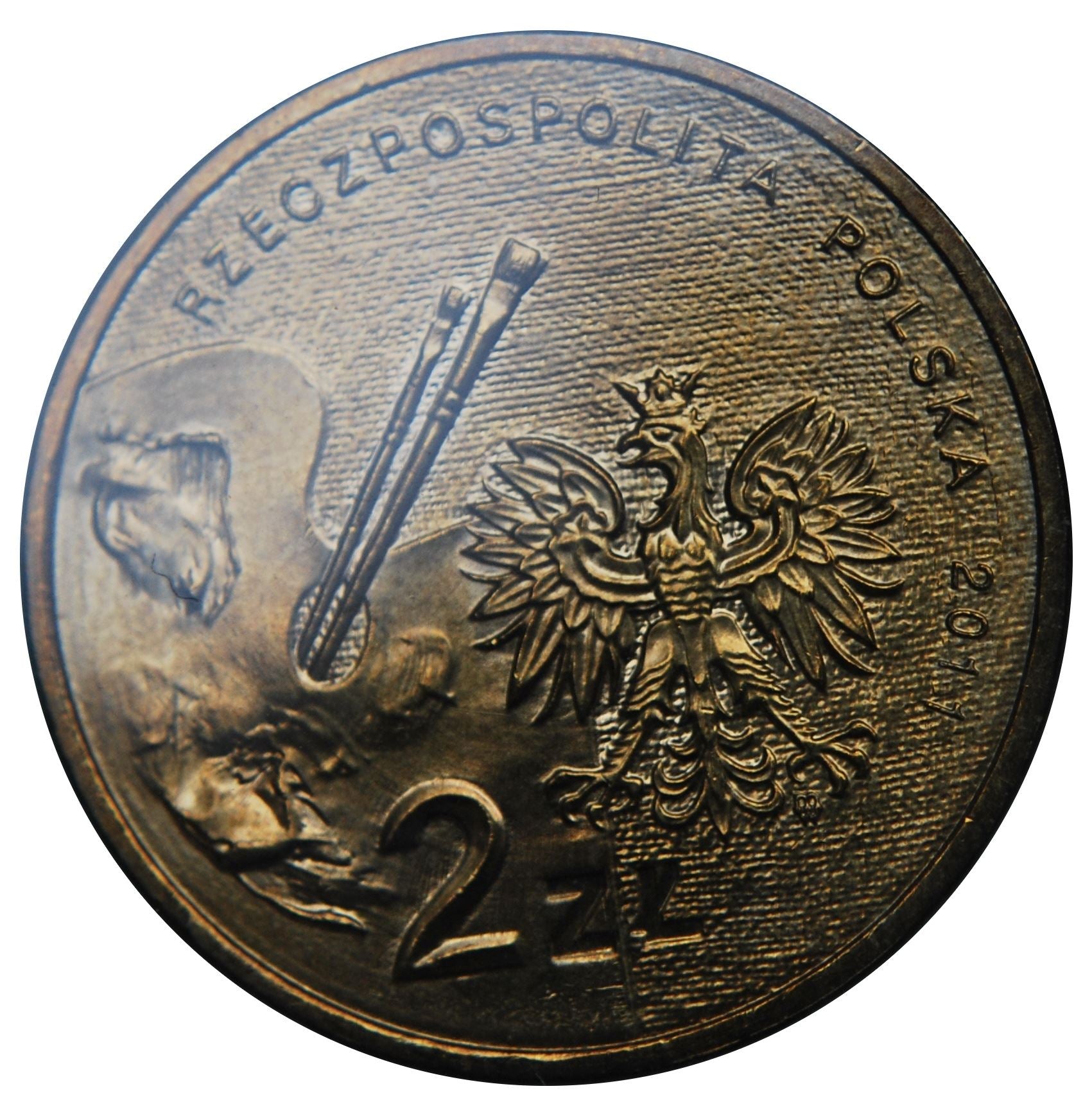 Poland | 2 Z?ote | Zofia Stryje?ska | Eagle | KM764 | 2011