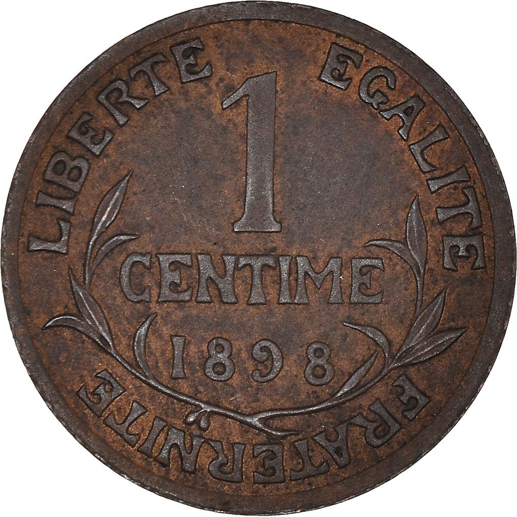 French 1 Centime Coin | Third Republic | KM840 | France | 1898 - 1920
