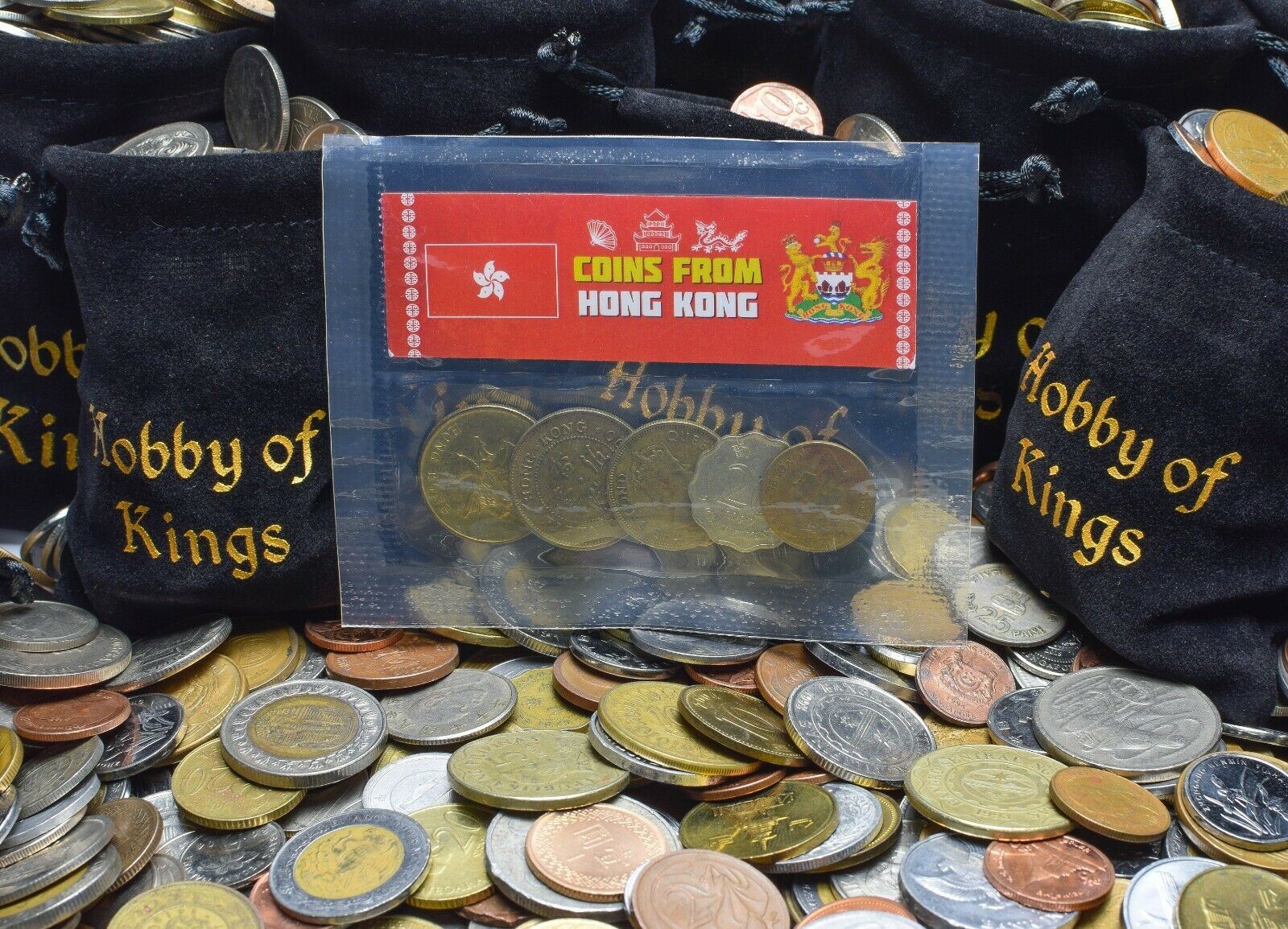 5 Mixed Coins From Hong Kong | Cent - Dollar | 1955 - 2017