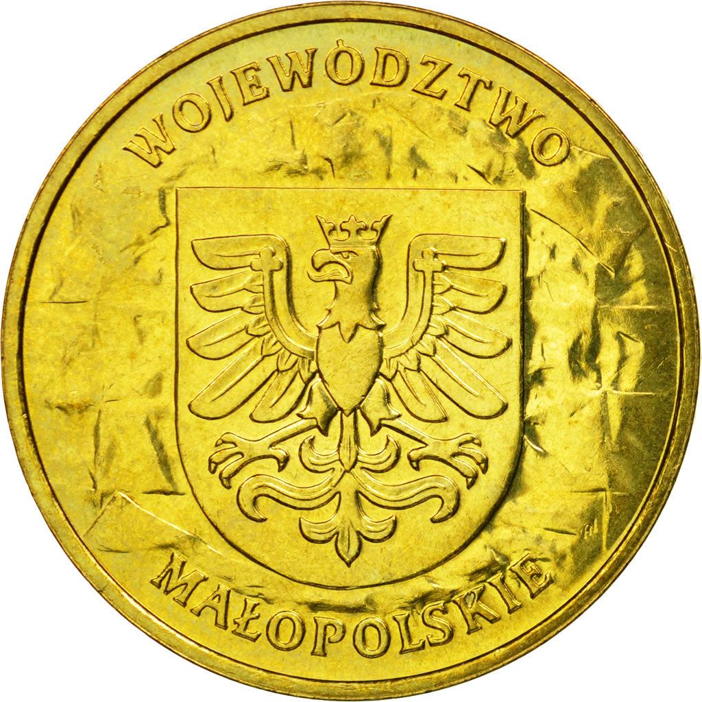 Poland | 2 Zlotys Coin | Malopolskie | Y:488 | 2004