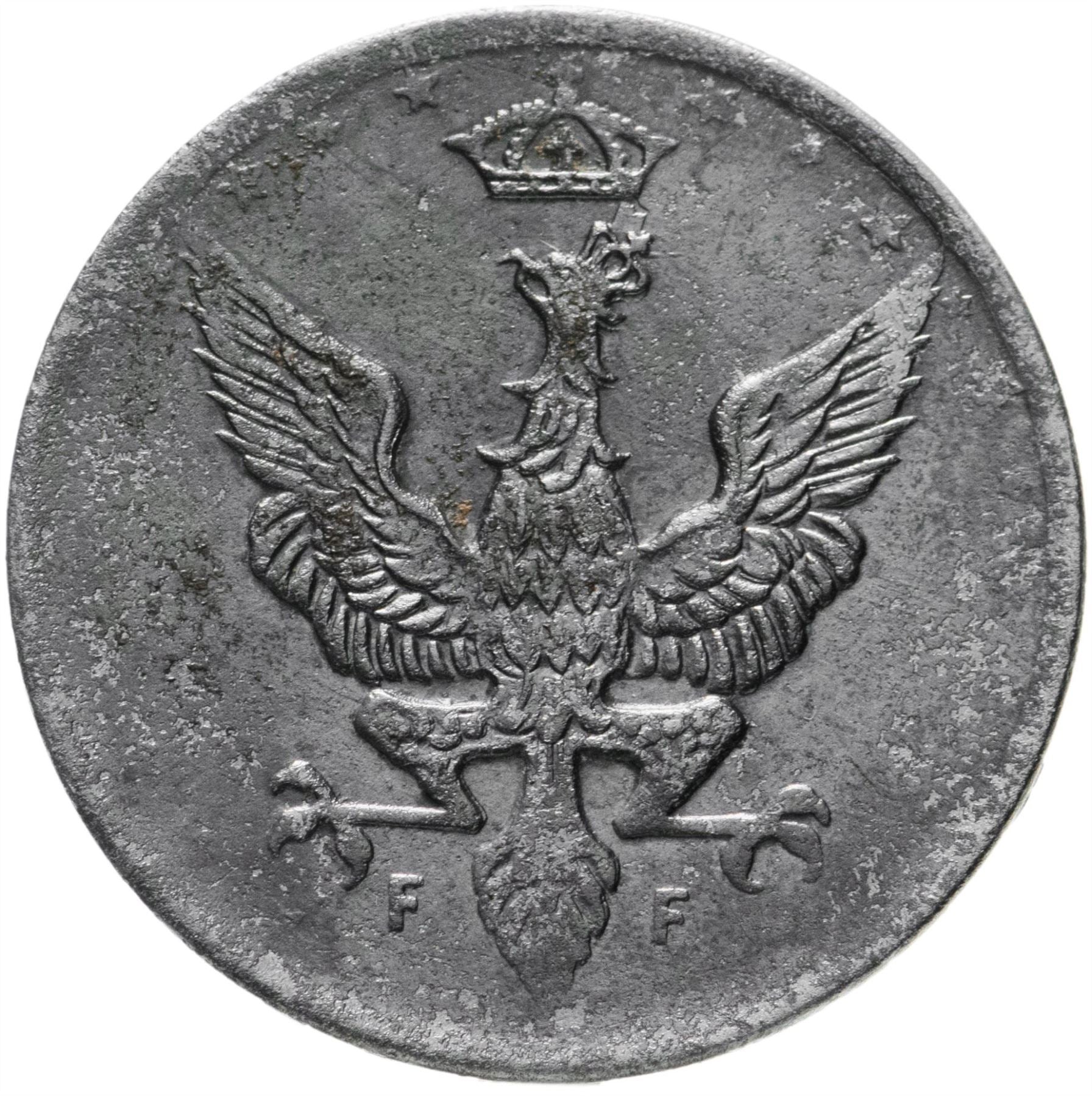 Poland | 10 Fenigow | Eagle | KM6 | 1917 - 1918