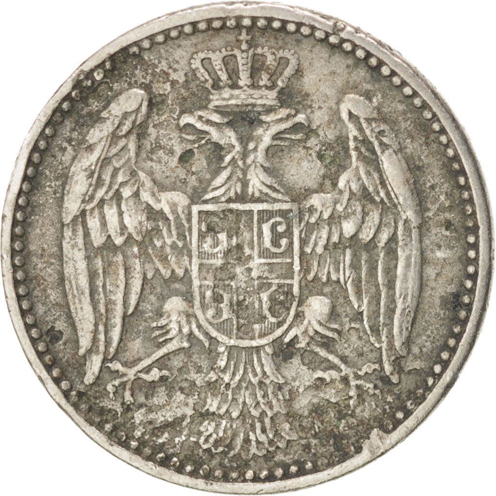 Serbia 5 Para Coin | Crowned Heraldic Eagle | KM18 | 1883 - 1917