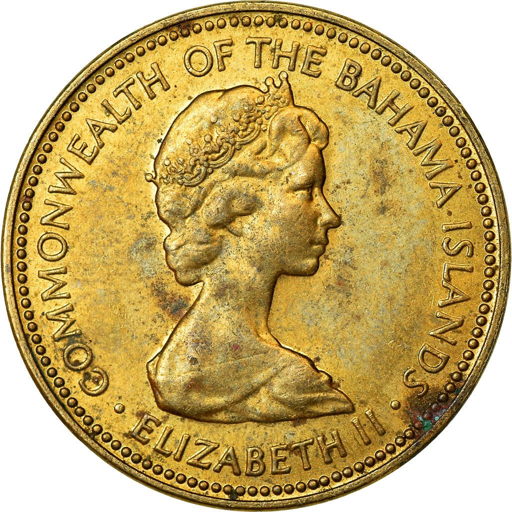 The Bahamas | 1 Cent Coin | Starfish | Km:16 | 1971 - 1973