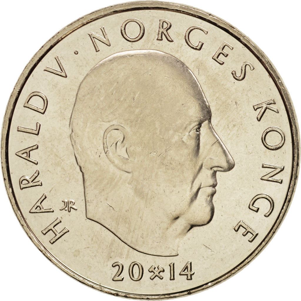 Norway | 20 Kroner Coin | Christian Magnus | KM:489 | 2014