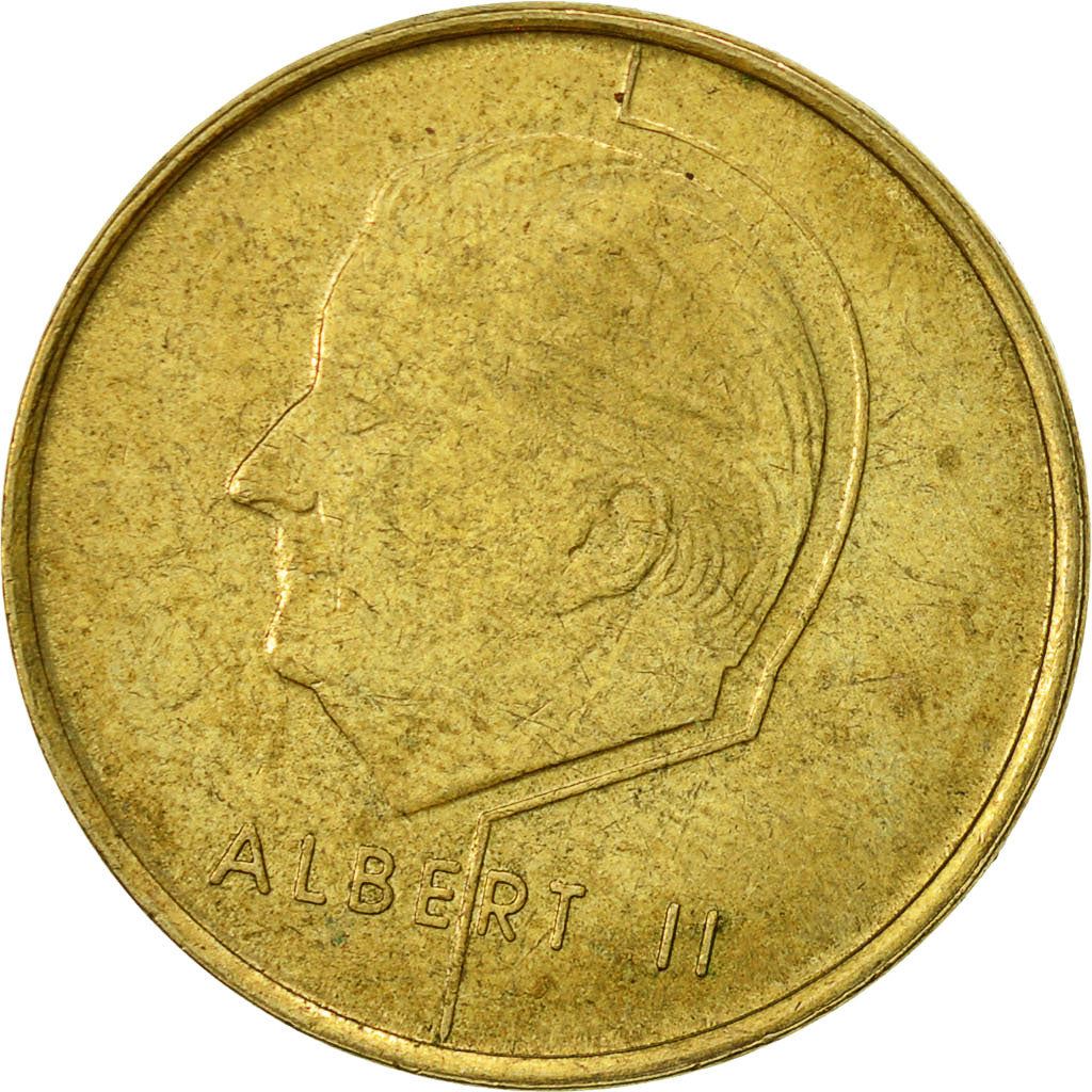 Belgian Coin 5 Francs - Albert II Belgique | Angel | Privy | Scale | KM189 | 1994 - 2001