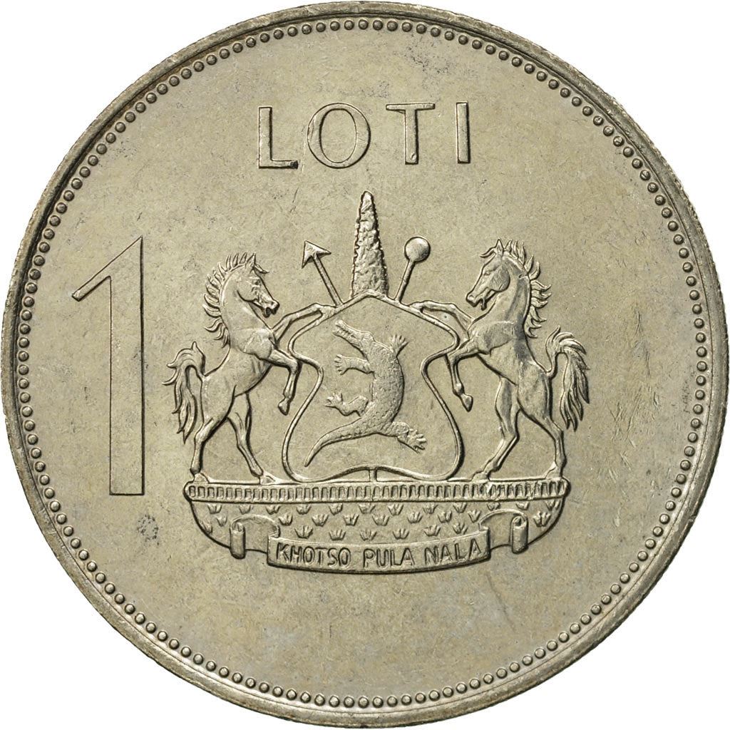 Lesotho | 1 Loti Coin | Moshoeshoe II | Km:22 | 1979 - 1989