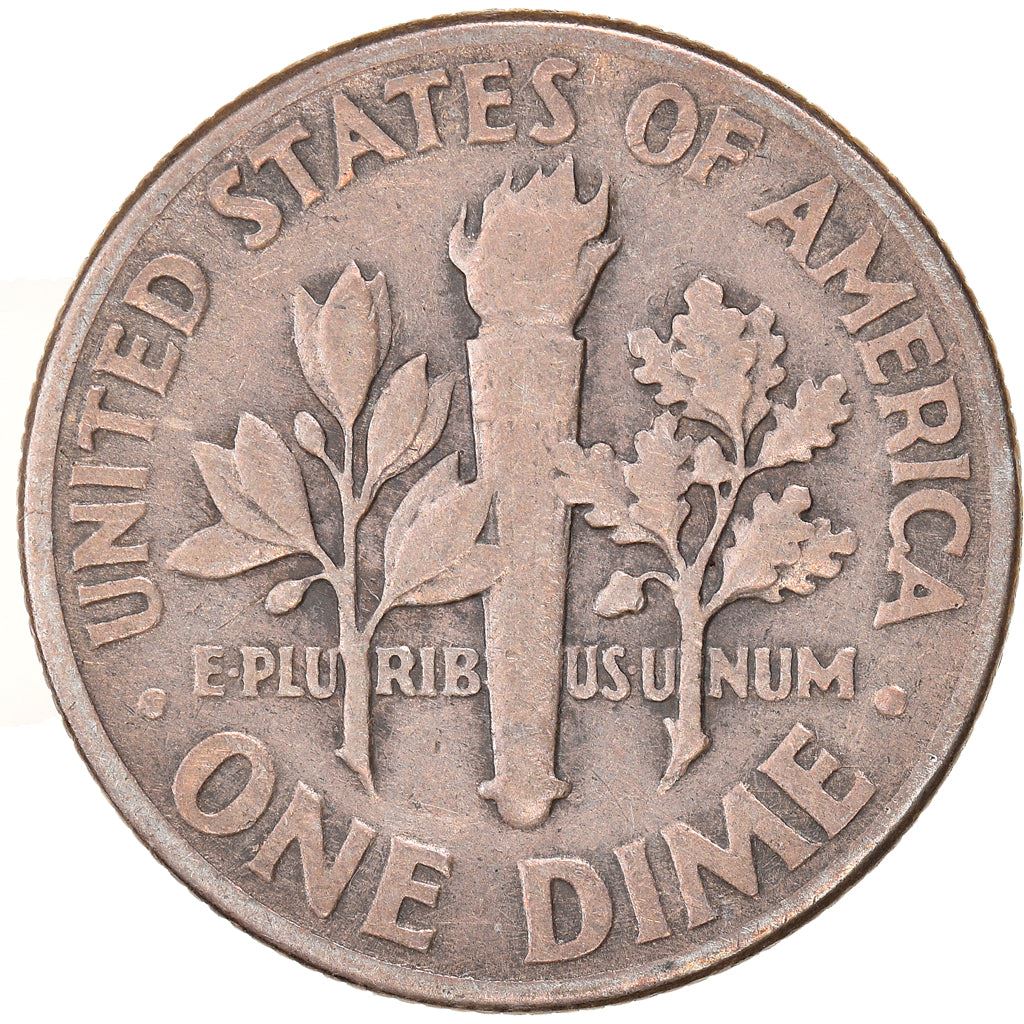 USA | 1 Dime Mønt | Franklin D. Roosevelt | KM:195 | 1946 - 1964