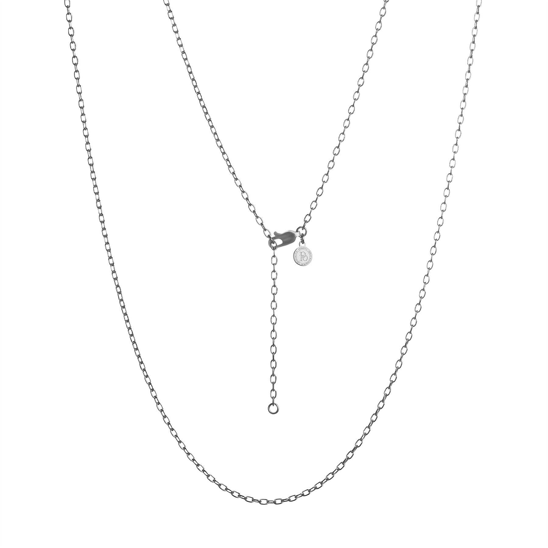 British Coin Necklace | Medallion Pendant Jewelry | Rhodium Plated 3 Pence | Queen Elizabeth II | 1954 - 1970