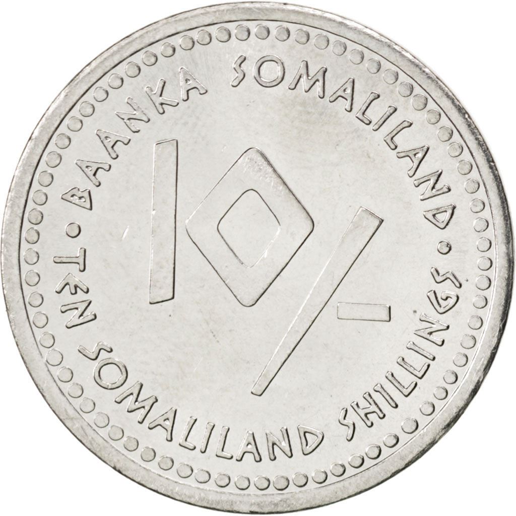 Somaliland | 10 Shillings Coin | Cancer | Stainless steel | KM:12 | 2006
